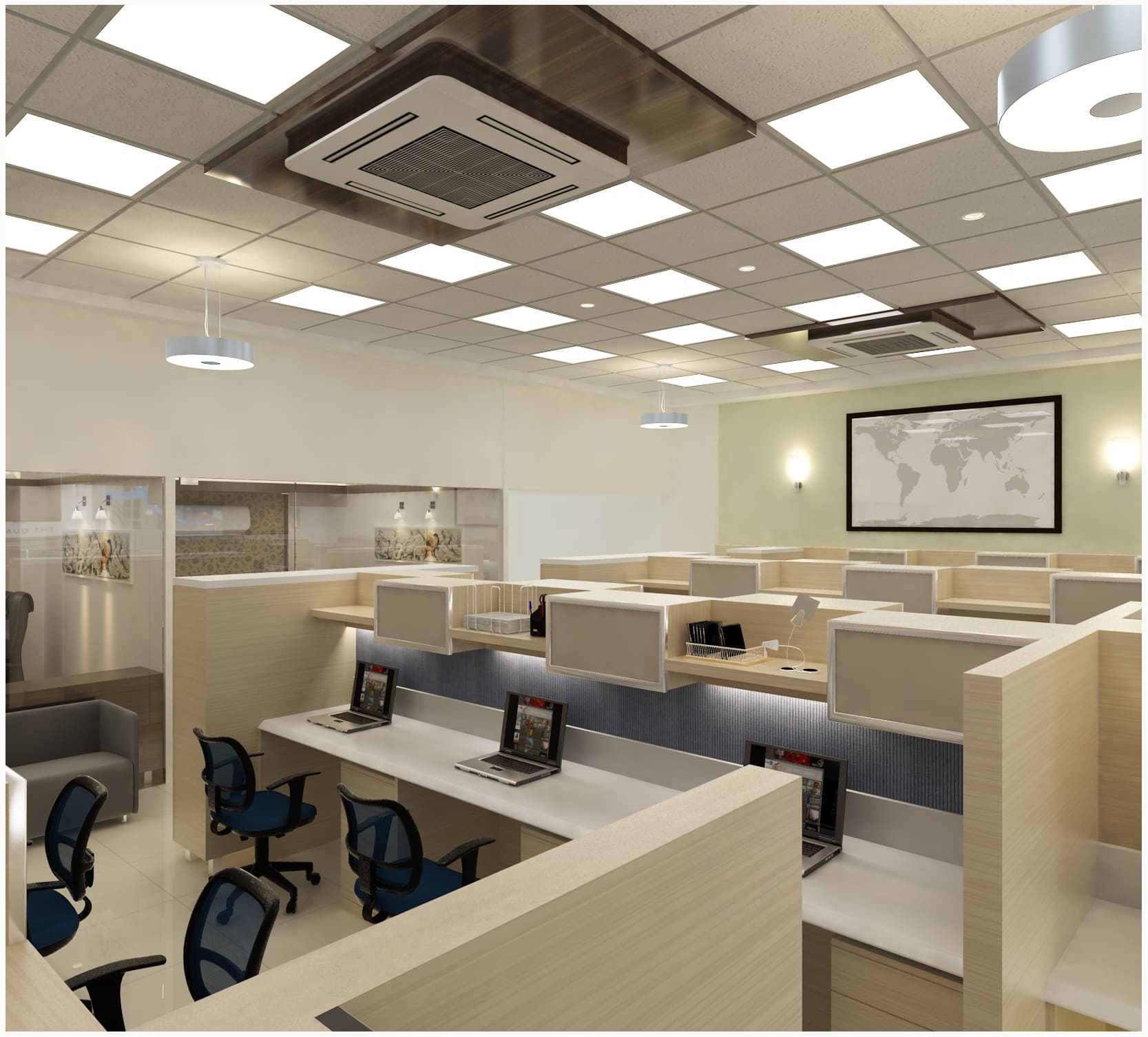Office Interior Design Trends for Productive Workplaces